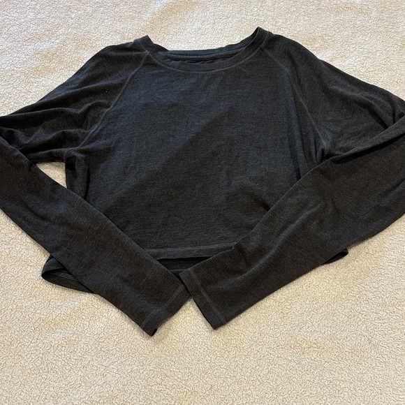 Alphalete Tops - Final price Alphalete - Women's Black cropped Long Sleeve Top size small